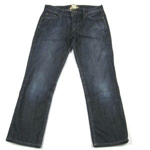 LUCKY BRAND Sundown Straight Cuffed Crop Jeans